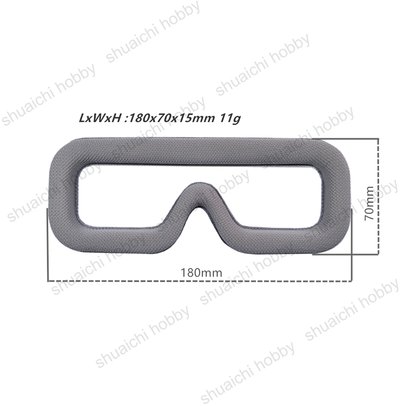 FPV Goggles Eye Mask Faceplate - огляд і ціна Drone Racing Gate