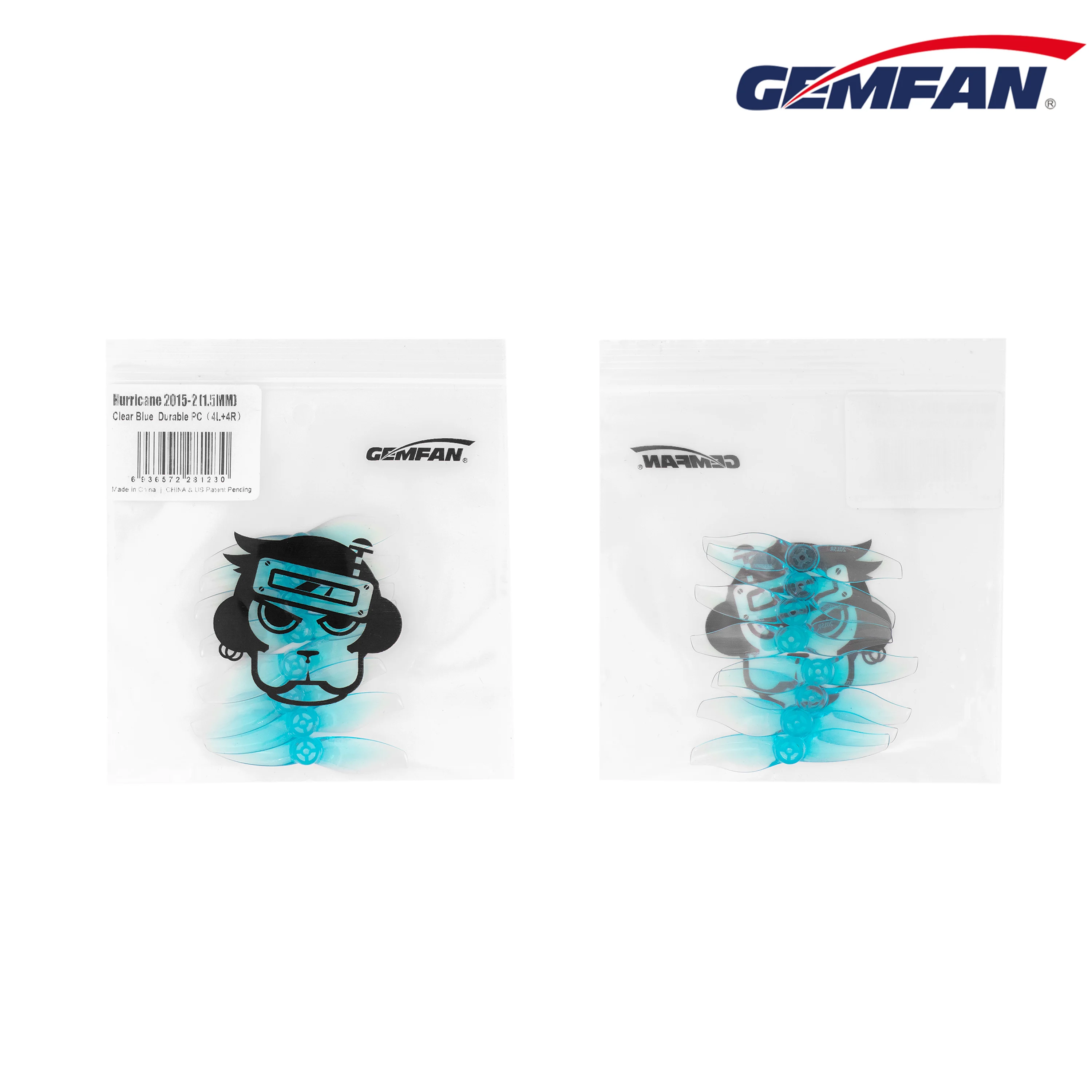 NEW 4Pairs GEMFAN 2015 Hurrica - огляд і ціна Drone Racing Propeller