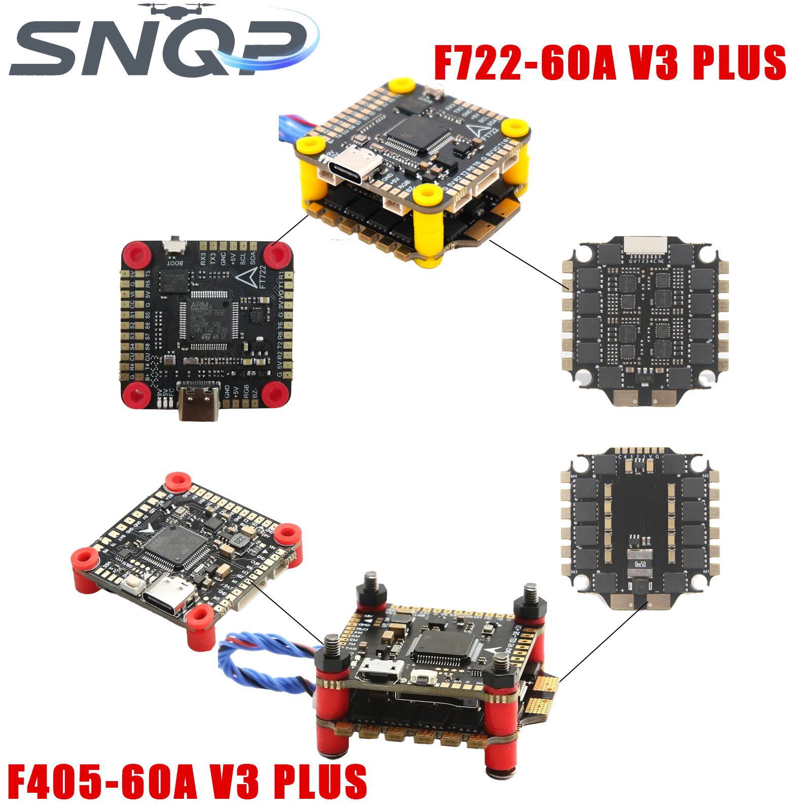 F405/F722 Triple Flight Contro - огляд і ціна Drone Racing Esc