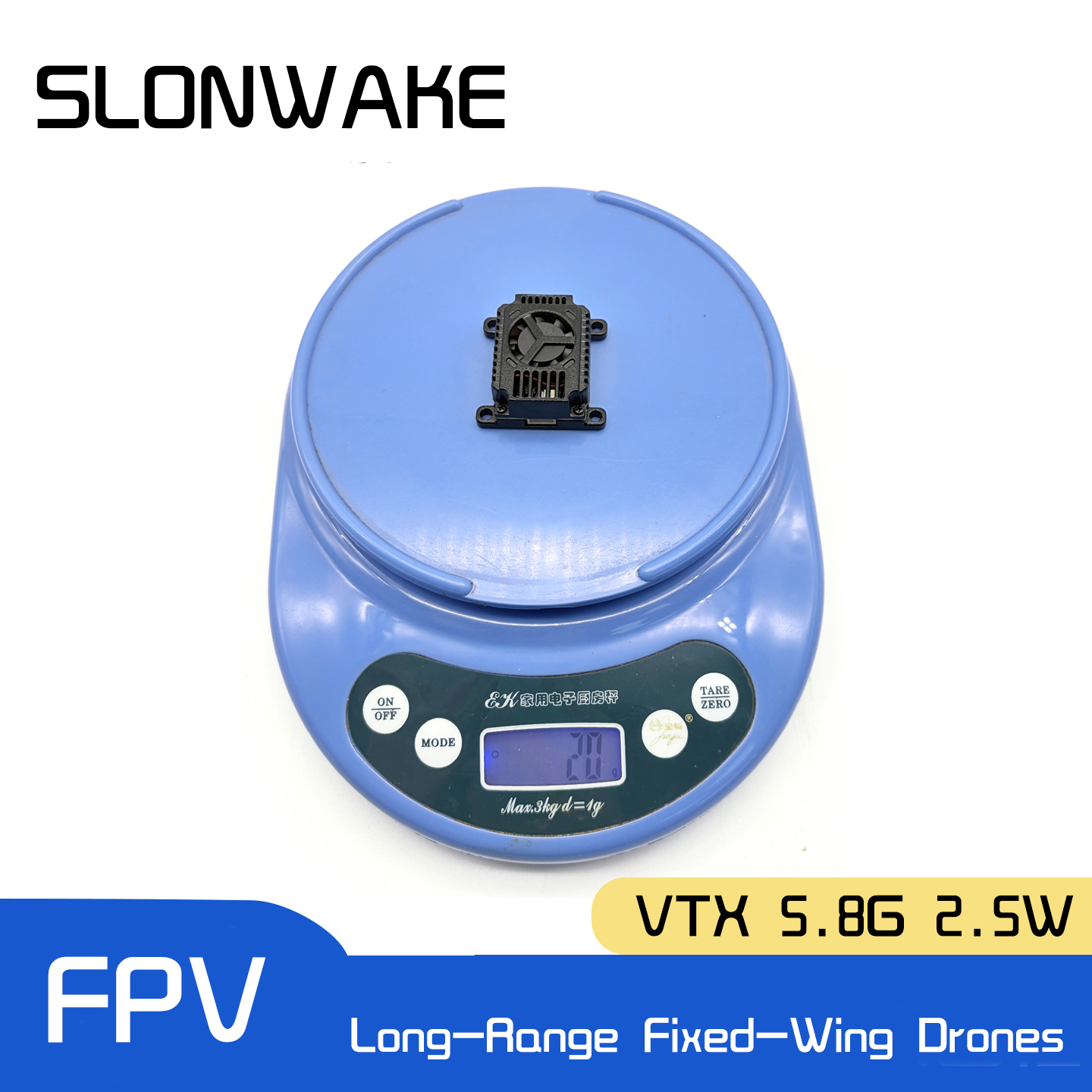 SLONWAKE 5.8G 48CH FPV Transmi - огляд і ціна Drone Racing Frame