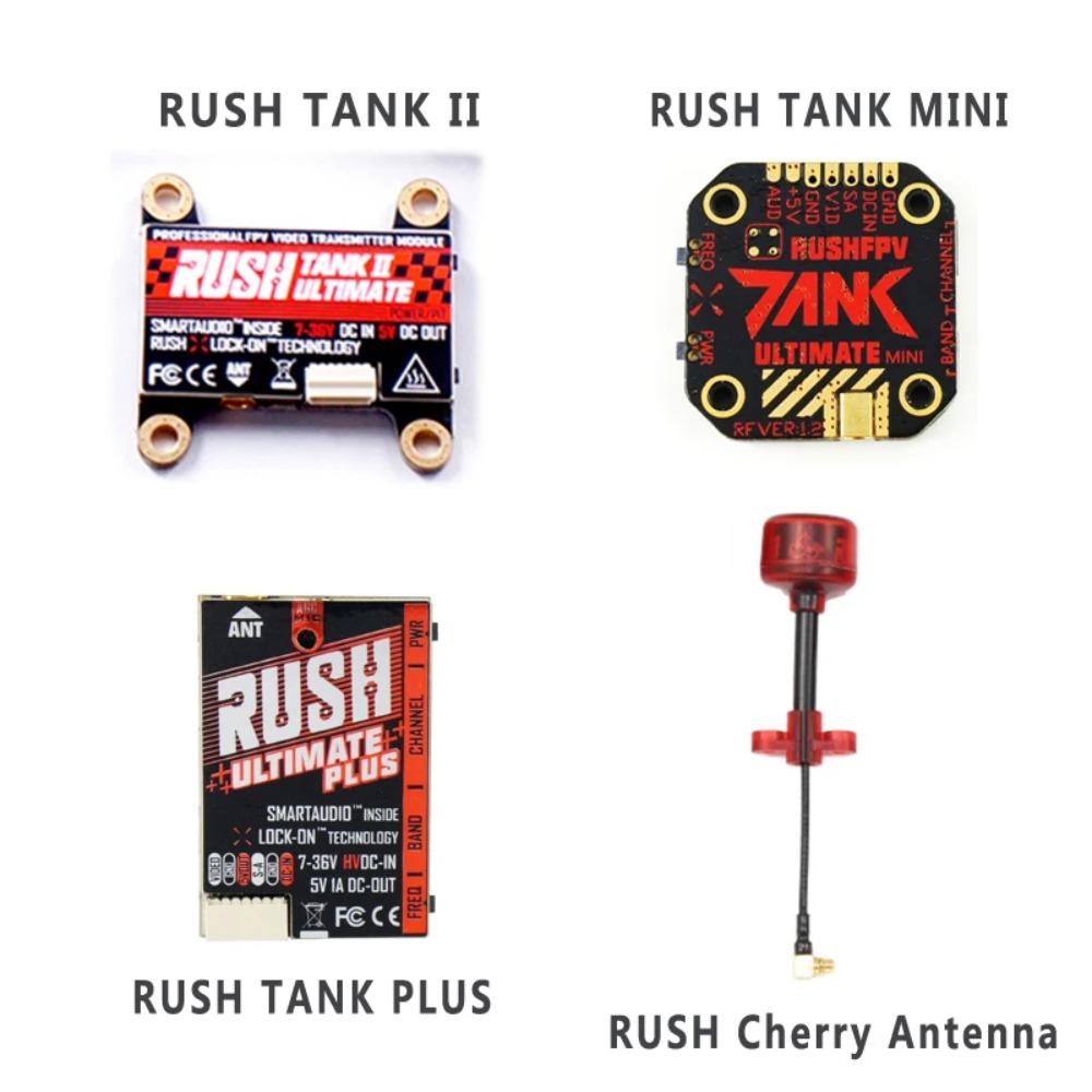 RUSH TANK Ultimate II/Mini/ PL - огляд і ціна Drone Racing Receiver