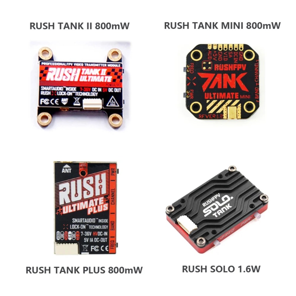 RUSH TANK Ultimate II/Mini/ PL - огляд і ціна Drone Racing Receiver