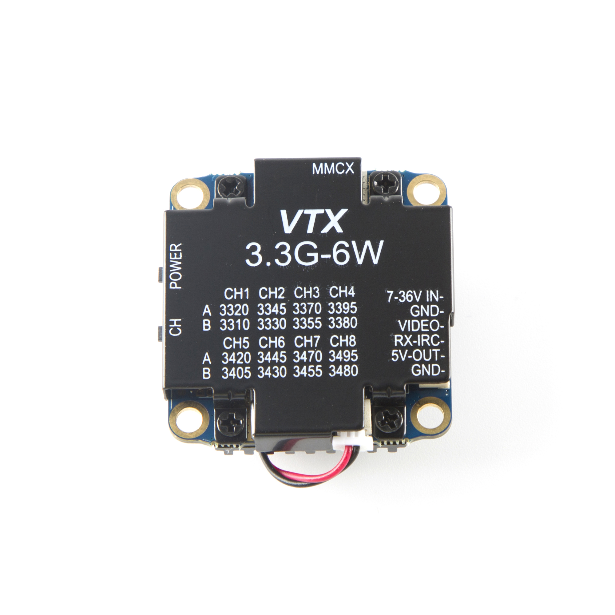 FPV Video Transmitter 3.3G 6W  - огляд і ціна Drone Racing Vtx